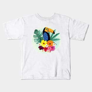 Tropical toucan Kids T-Shirt